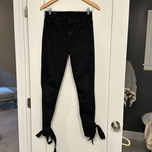Mother Black Skinny Jeans - Size 28